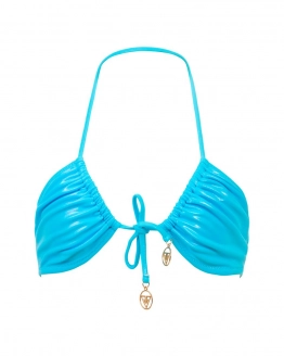 Blue Without Push Up Bikini Top S Vivien Vance