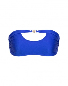 Royal Without Push Up Strapless Bandeau Bikini Top With U Cut Out S