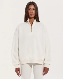 White Hoodie Set – 5. kép