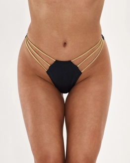 Brazil fazonú bikini alsó vékony pántokkal