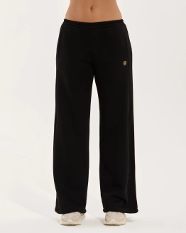 Black Zipper Hoodie Set