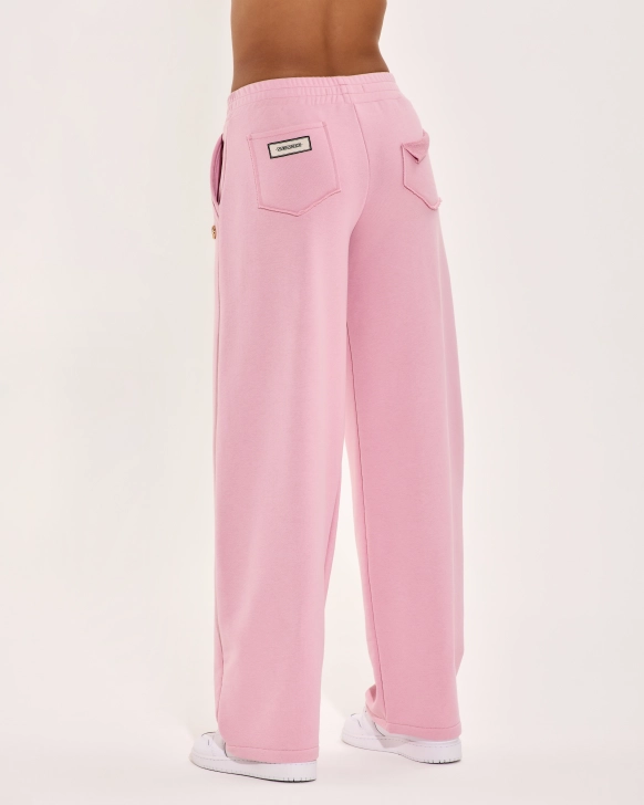 Pantalon ample avec poche arrière déstructurée