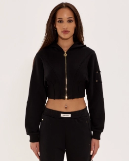Black Hoodie Set