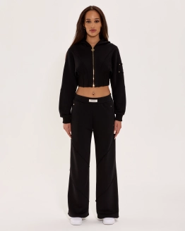 Black Hoodie Set