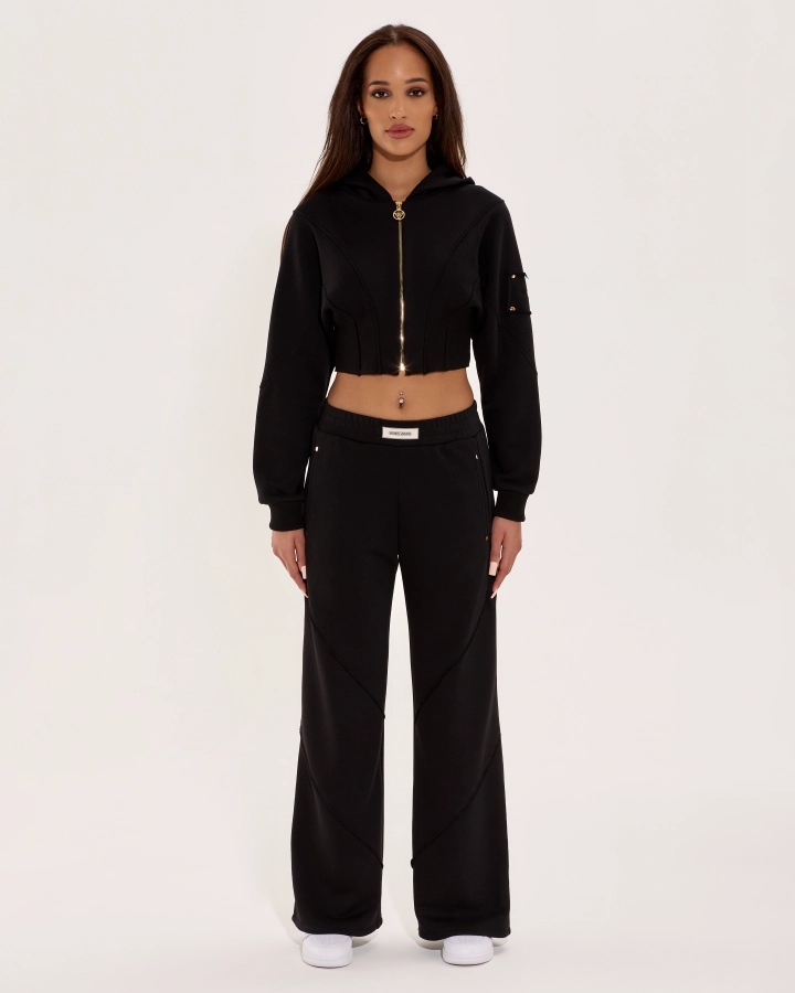 Black Hoodie Set