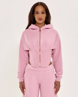 Cameo Pink Hoodie Set