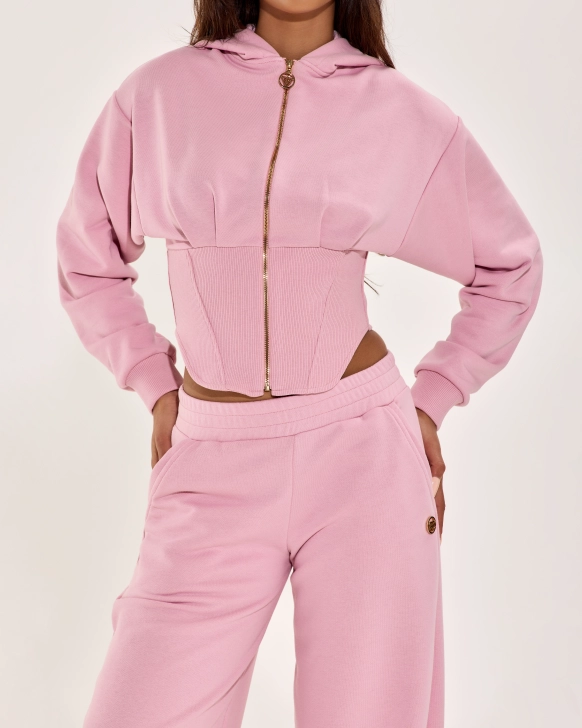 Cameo Pink Hoodie Set