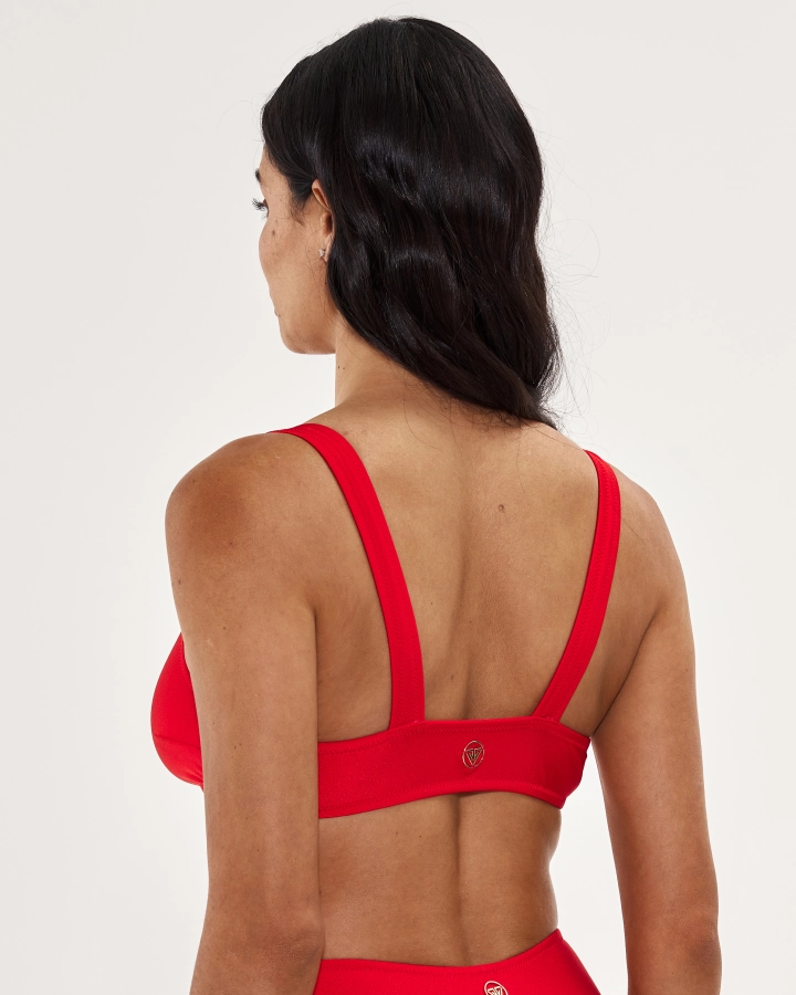 Bustier so Širokými Ramienkami a Zlatými Krúžkami