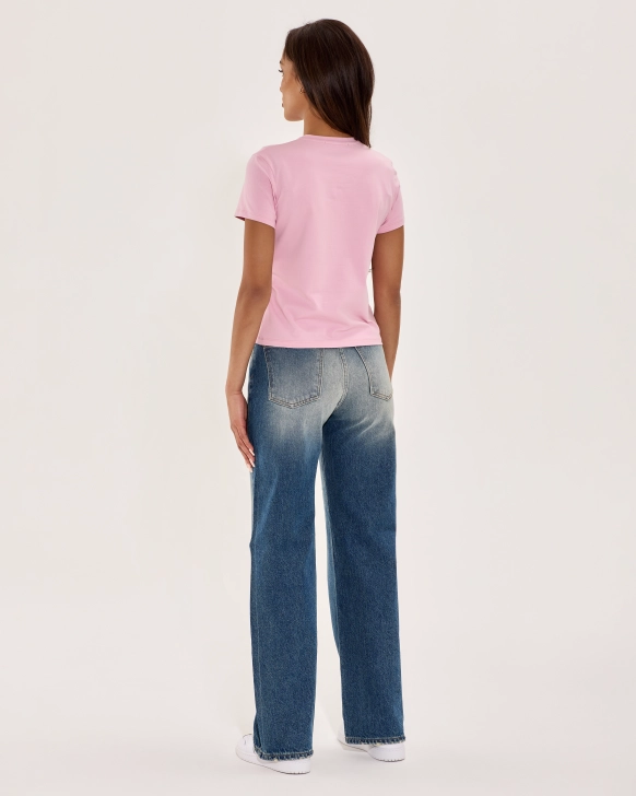 Cameo Pink Jeans Set