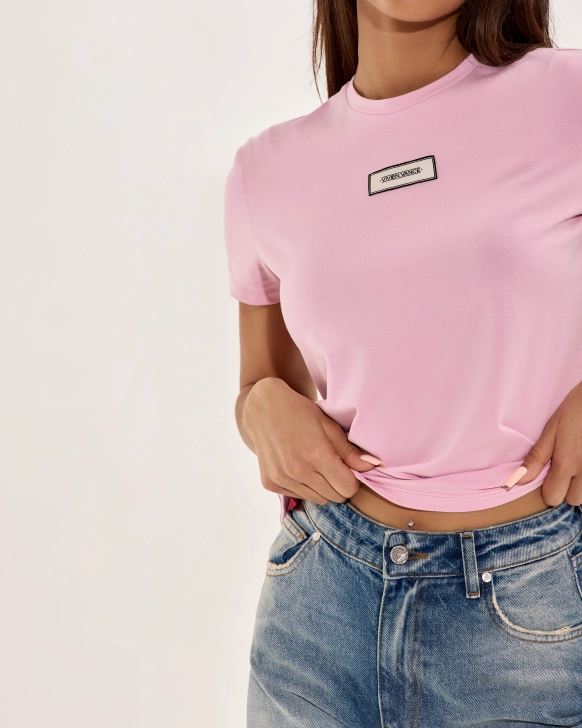 Cameo Pink Denim Set