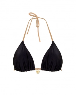 Removable pads triangle bikini top