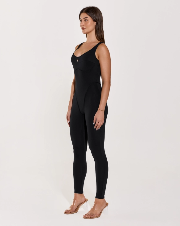 Tuta con spalline