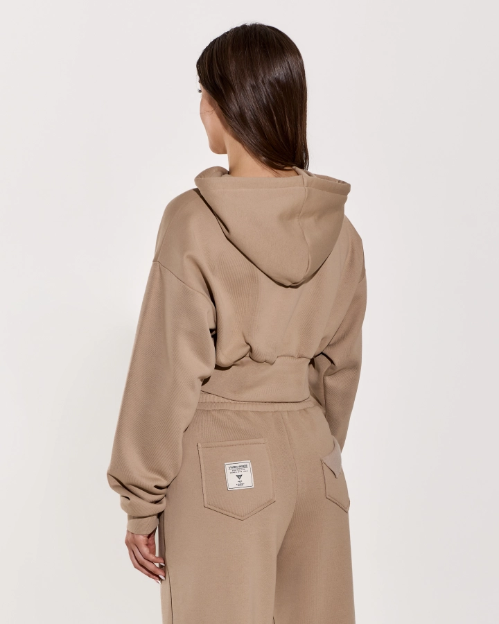 Accolade Cropped Women’s Hoodie with Snug Waist