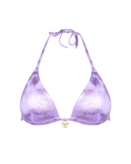 Push-up triangle bikini top