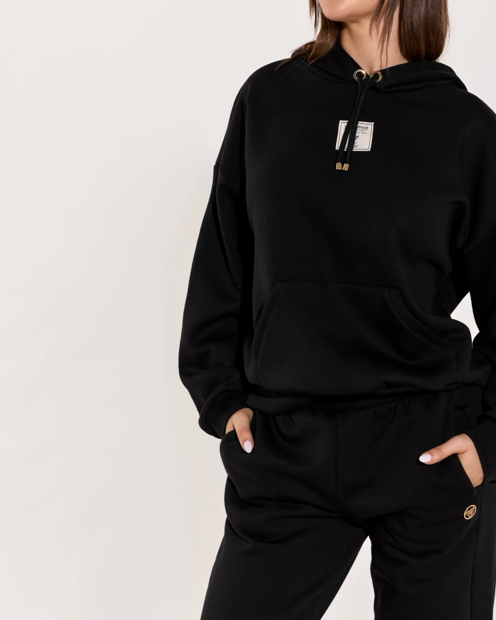 Black Hoodie Set