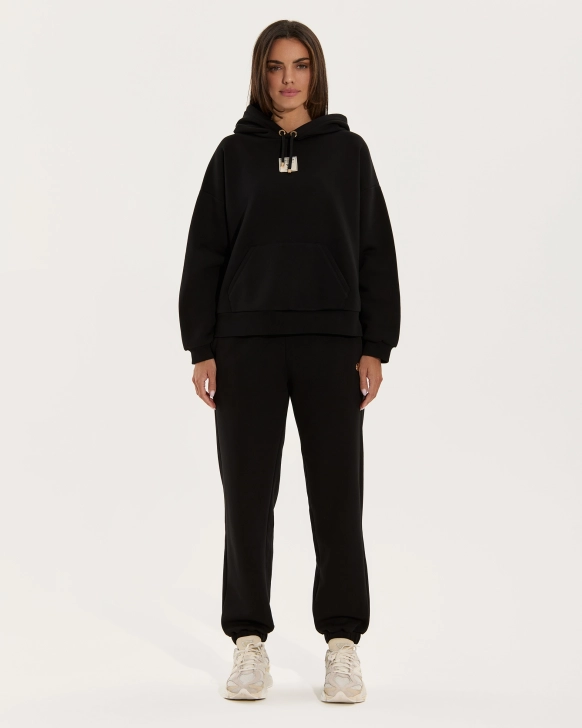 Black Hoodie Set