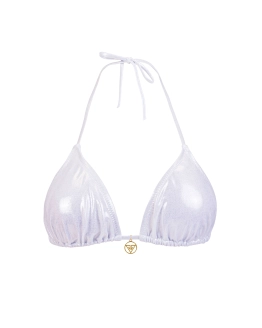 Sutien triunghi metalizat