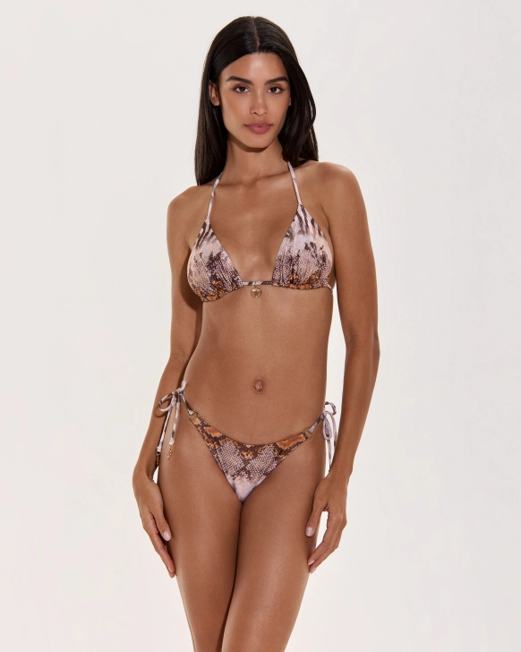 Sutien Bikini Triunghi Cu Cupe Reglabile Și Burete Detașabil