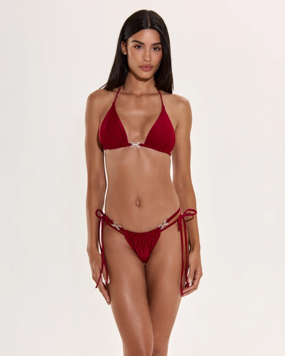 Brazil Bikini Alsó Lánccal És Állítható Oldalsó Pántokkal