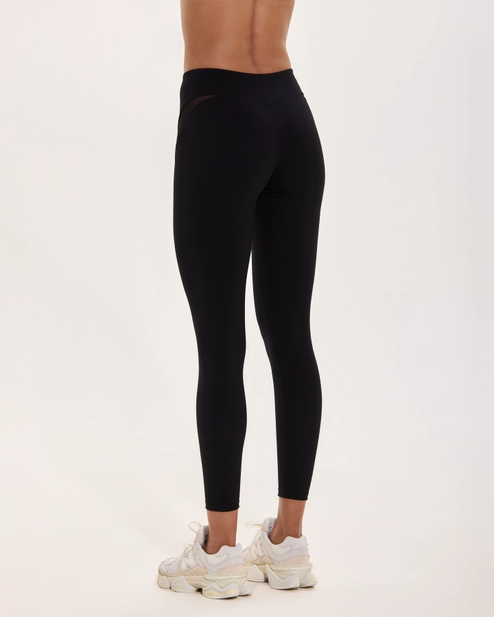 Leggings with Mesh Details
