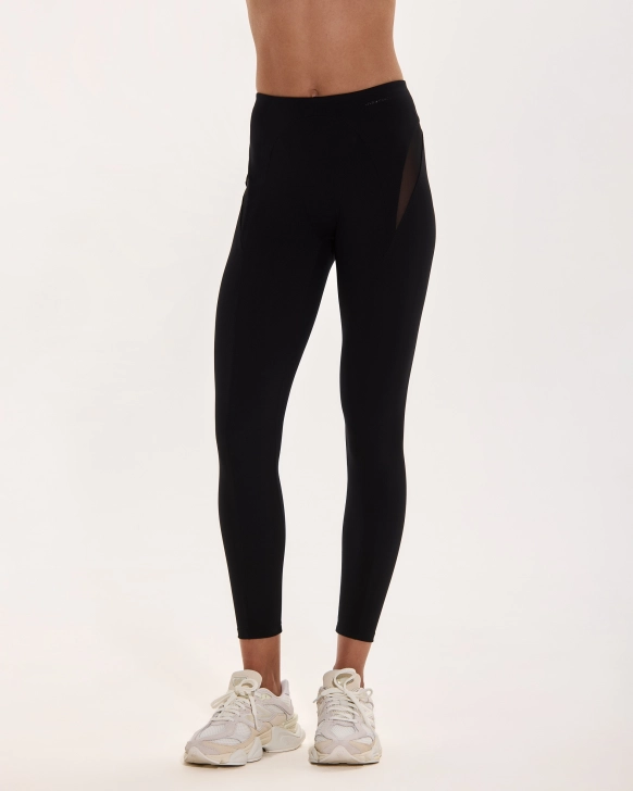 Tvarujúce Fitness Legíny s Detailmi Sieťoviny