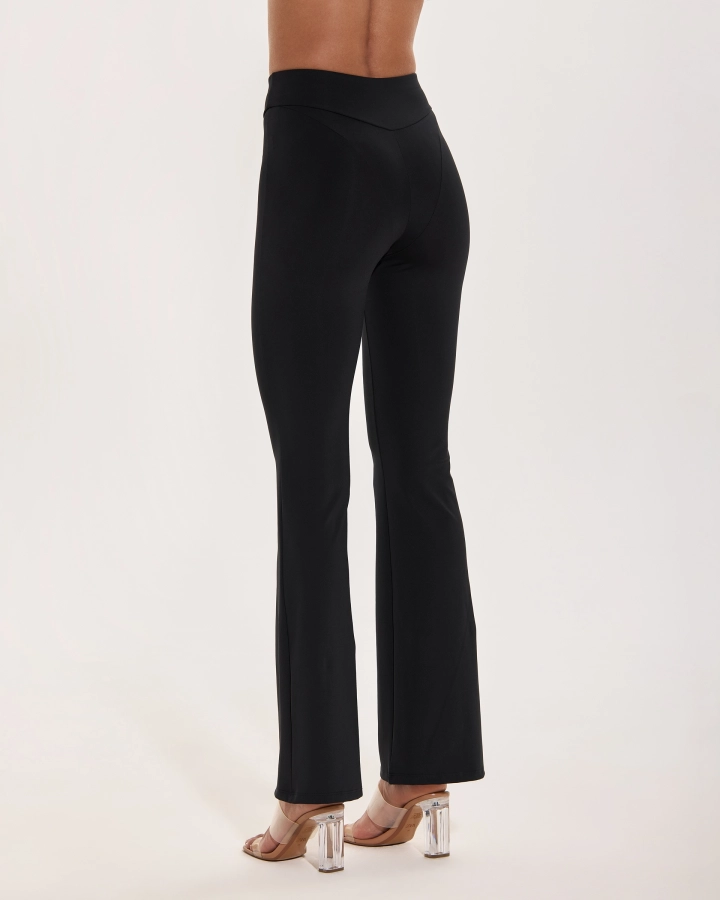 Leggings con Zip Decorativa Frontale