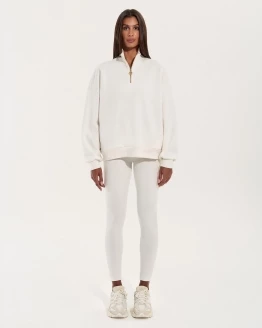 White Hoodie Set