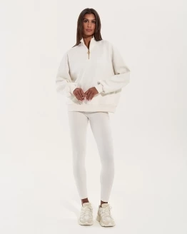 White Hoodie Set – 2. kép