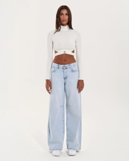 White Denim Set – 1. kép