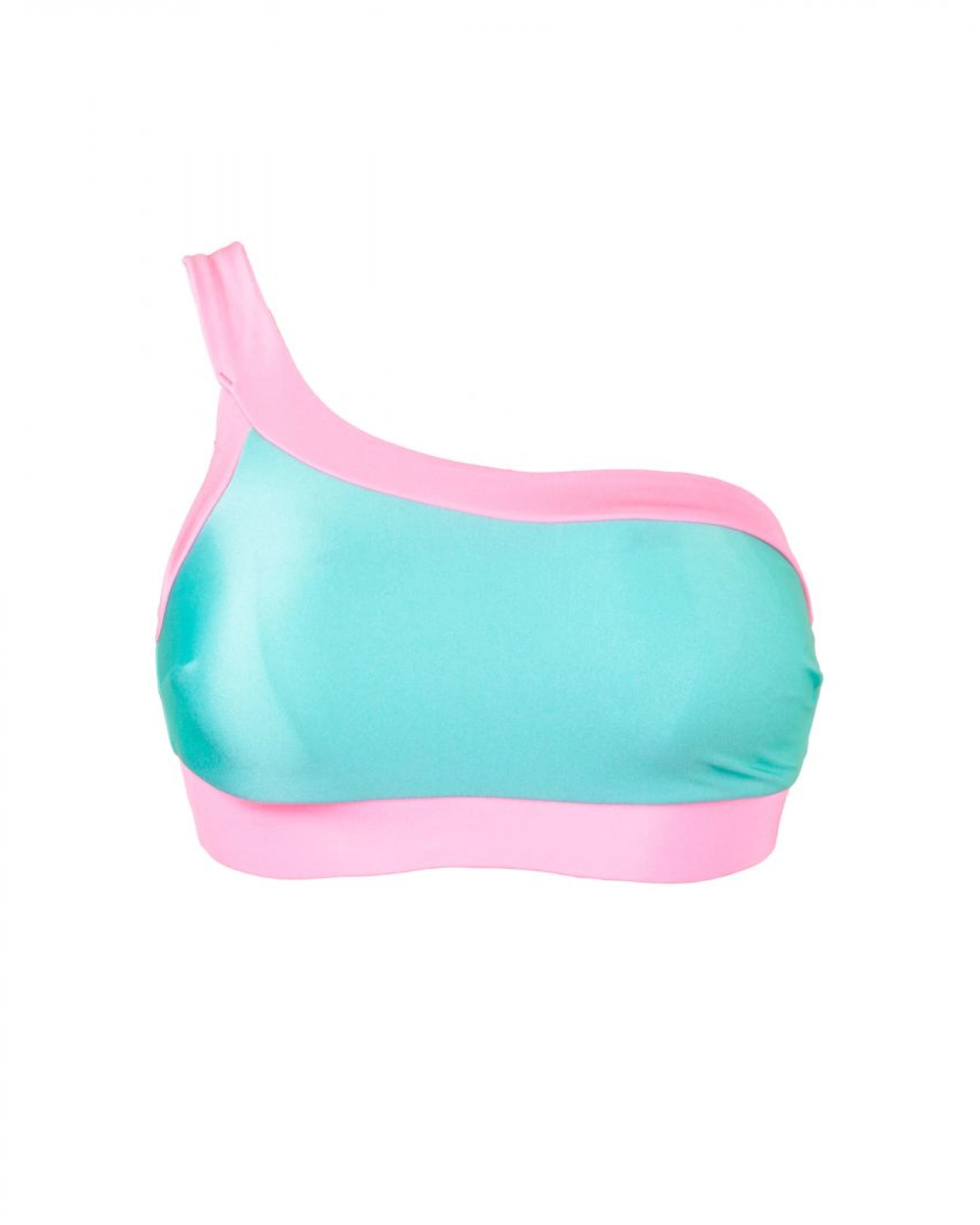 Polyamide blend push-up bandeau bra