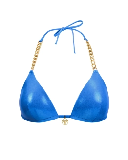 Push-Up Bikini BH mit Goldkette