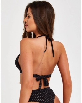 Bikini felső négyzetes logóval – LUXURY – 3. kép