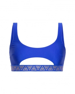 Without push-up bikini top with cut-out under bust