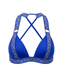 Háromszög Push-Up Bikini Felső Vivien Vance Gumiszalagokkal