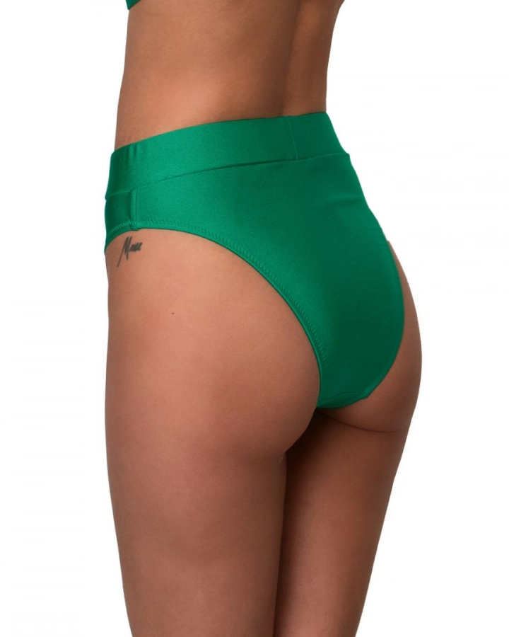 Klassische Bikinihose mit hohem Bund