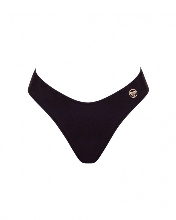 Brazil fazonú bikini középmagas derékkal és rejtett varrással