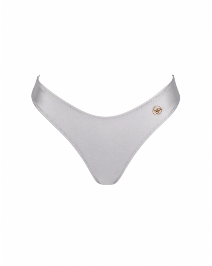 Brazilian-Bikini mit mittlerem Bund und verdeckten Nähten
