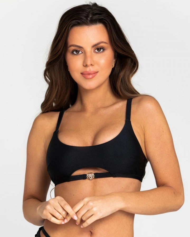 Szivacs Nélküli Mell Alatt Nyitott Bikini Top