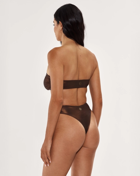 Brown Bikini Set