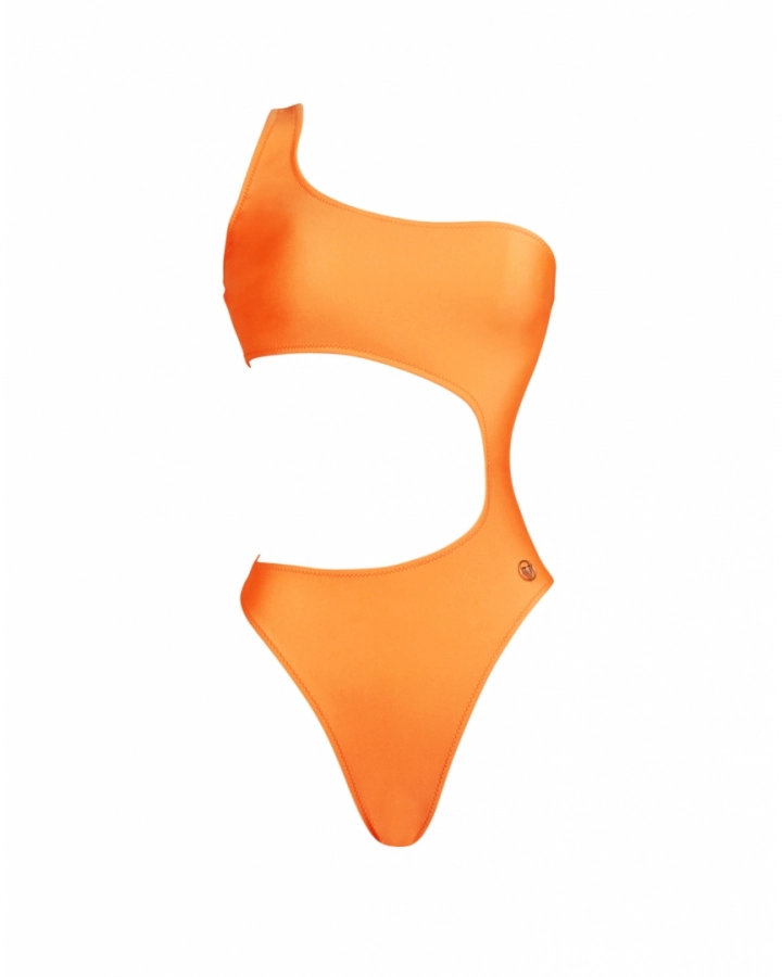 Asymmetric One-Piece Swimsuit