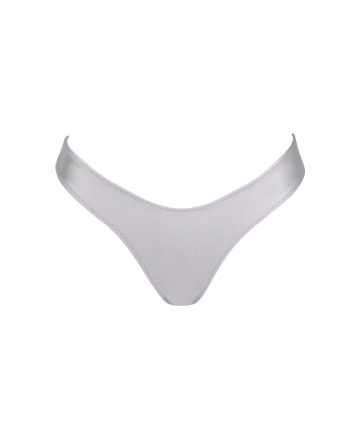 Thong low-rise bikini bottom