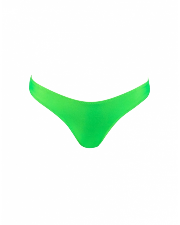 Thong low-rise bikini bottom
