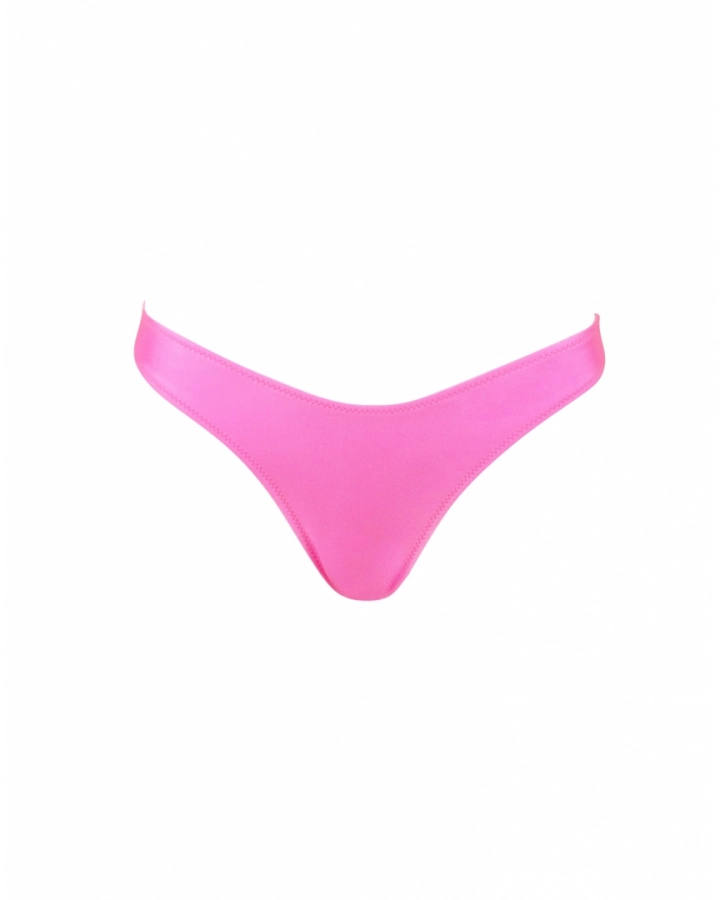 Thong low-rise bikini bottom