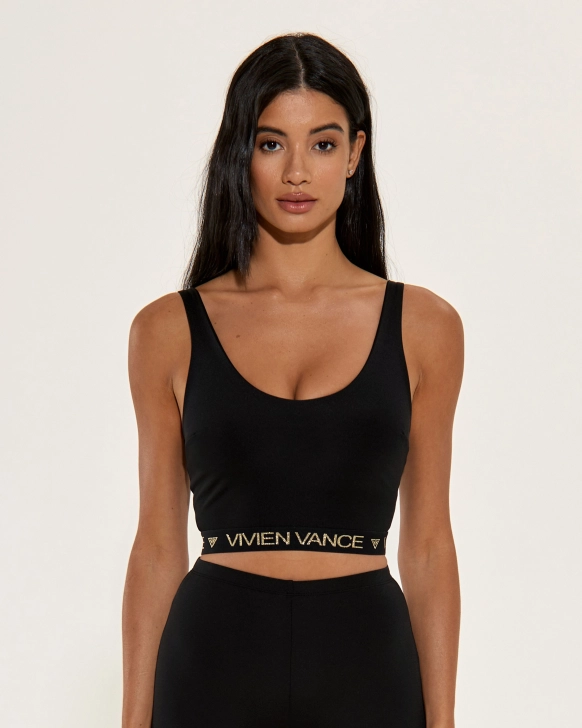 Top fără push-up cu elastic Vivien Vance