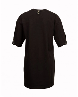 Oversized Pólóruha – Fekete – 2. kép