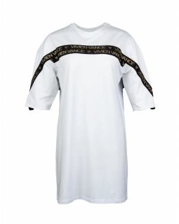 Oversized Pólóruha – Fehér – 1. kép