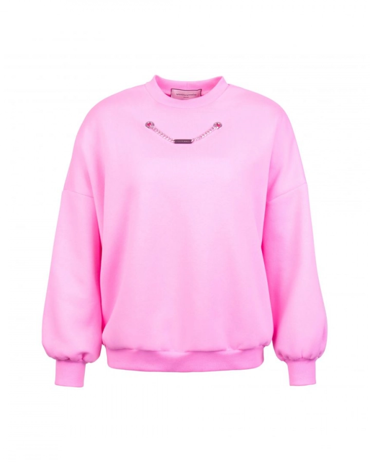 Sweatshirt mit Kette