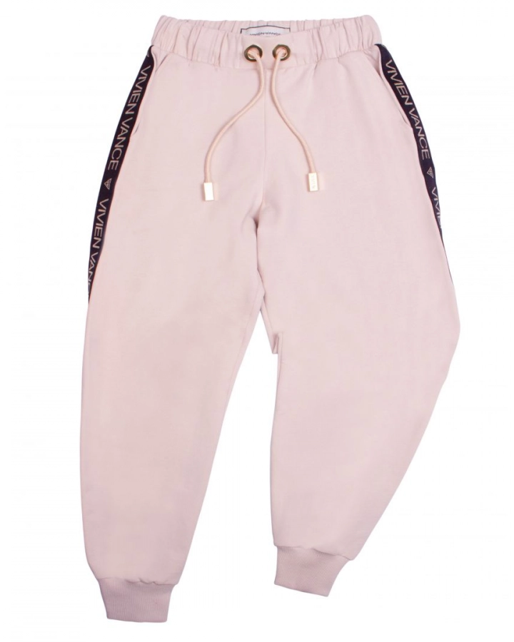 NUDE Pantalone da tuta con strisce a marchio XS VivienVance