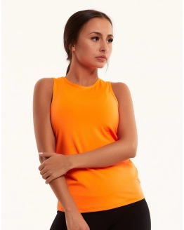 Débardeur fitness ample – confort et liberté de mouvement – ORANGE – 2. kép