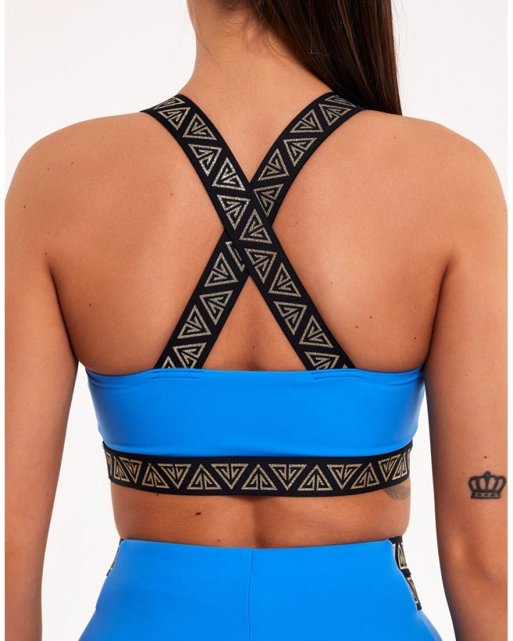 Sports bra with ”U” cut-out